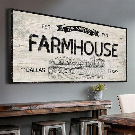 Vintage Farm Sign - Etsy