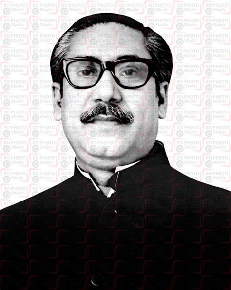 Bangabandhu Sheikh Mujibur Rahman | Official Photo - BD Photo Studio