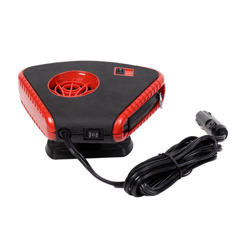 12 Volt Dc Auto Portable Heater Fan Defroster with Light Electric Car ...