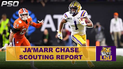 NFL Scouting Report: WR Ja'Marr Chase (LSU) - Pro Sports Outlook