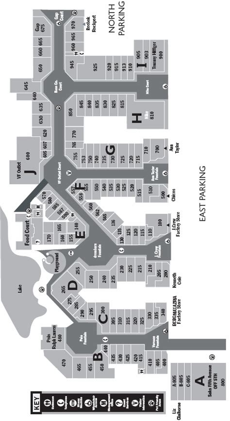 Ellenton Outlet Mall Map | Campus Map