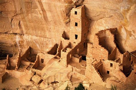 Ancient Anasazi Indian Cliff Dwellings Photograph by Paul Chesley