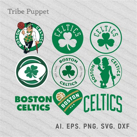 Boston Celtics Logo Vector Set - MasterBundles