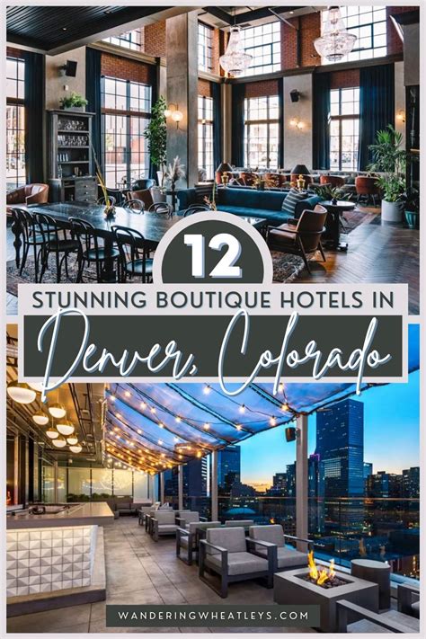 12 Cool Boutique Hotels in Denver, Colorado – Wandering Wheatleys