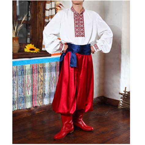 Russia National Or Ukraine Male Ballet Costume - Arabesque Life