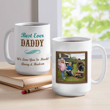 Personalized mug for Dad - A Thrifty Mom