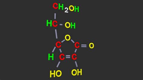 Free 3D ascorbic acid model - TurboSquid 1261546