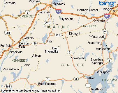 Where is East Thorndike, Maine? see area map & more