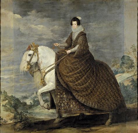 Velasquez - Isabelle de Bourbon - portrait équestre. Une merveille dans les détails.... http ...