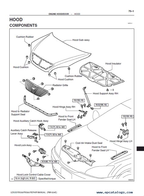 Lexus Rx330 Parts Catalog