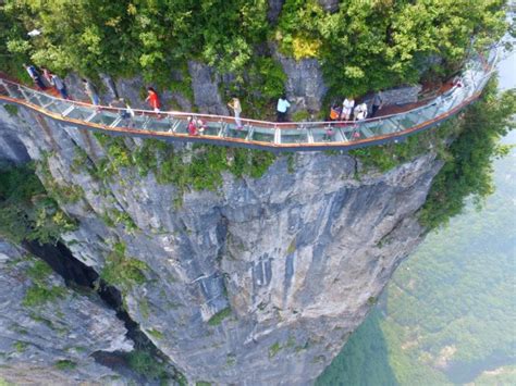 15 Of The World’s Most Terrifying & Beautiful Glass Bridges Only The Bravest Would Dare To Try