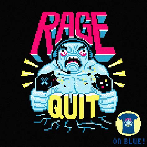 RAGE QUIT, a cool t-shirt by aled on Threadless