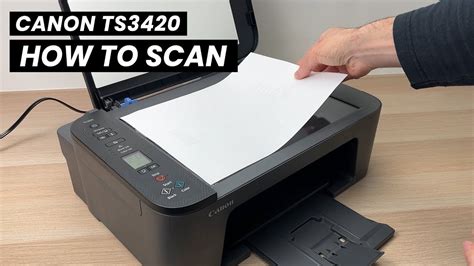 Canon Pixma TS3420 Printer: How to Use the Scanner - 3 ways!