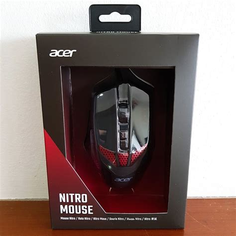 Acer Nitro gaming mouse, Computers & Tech, Parts & Accessories, Computer Parts on Carousell