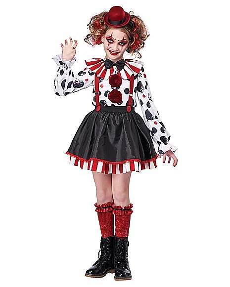 Kids Sinister Clown Costume - Spirithalloween.com