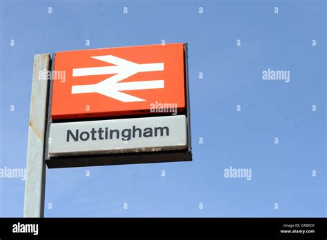 Police Operation at Nottingham Station Stock Photo - Alamy