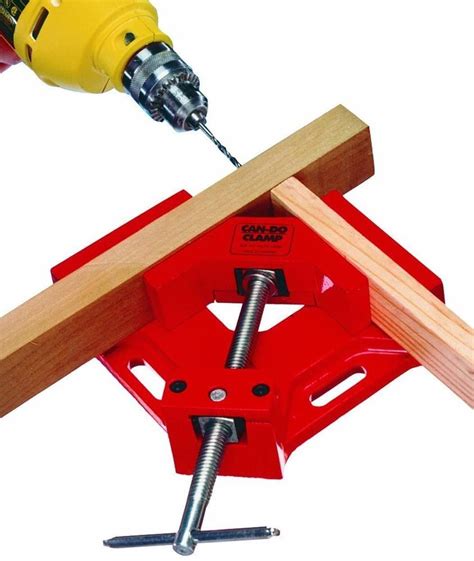 Can-Do Corner Clamp Wood Working Cabinets Set Framing Glueing Squaring Boards... #MLCS ...