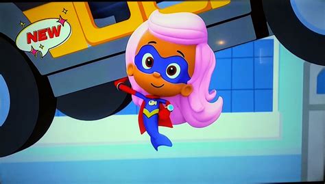 Bubble Guppies Super Baby! Guppy Girl From Super Guppies! The New Super ...