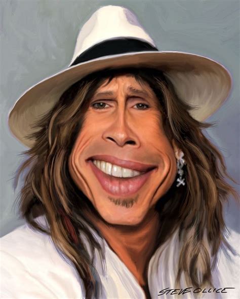 Steven Tyler by ollicedesign on deviantART | Celebrity caricatures, Caricature sketch, Funny ...