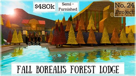 Roblox | BLOXBURG: Fall Borealis Forest Lodge (Speedbuild) - YouTube