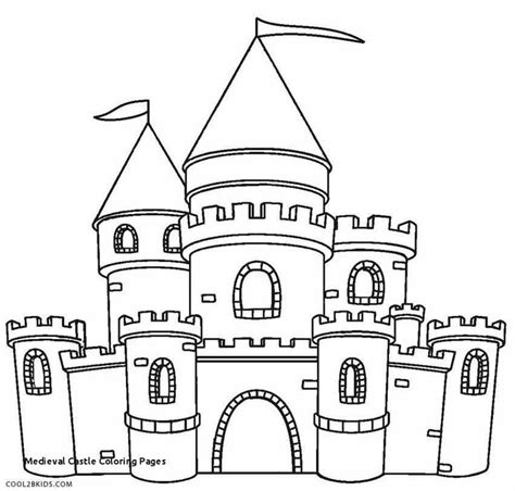 Castle Coloring Pages Printable | Castle coloring page, Coloring pages, Princess coloring pages