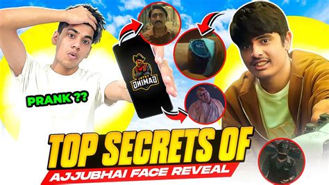 Prank ho Gya😱Ajjubhai Face Reveal Hidden Secret🤫 @TotalGaming093 ...