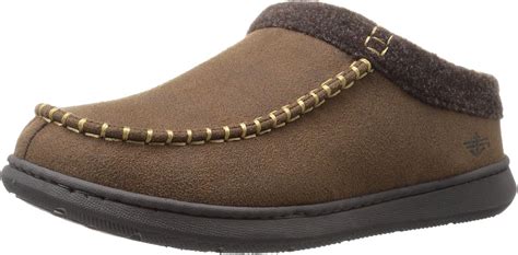 Amazon.com | Dockers Men’s MoccASIN Slippers with Memory Foam, Corey Premium Ultra Light Clog ...