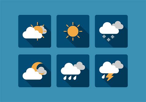 Vector Weather Icon Set 98703 Vector Art at Vecteezy