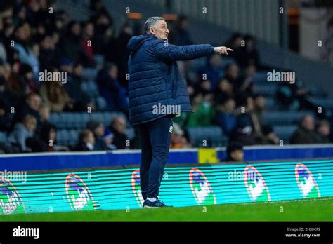 Tony Mowbray manager of Blackburn Rovers Stock Photo - Alamy