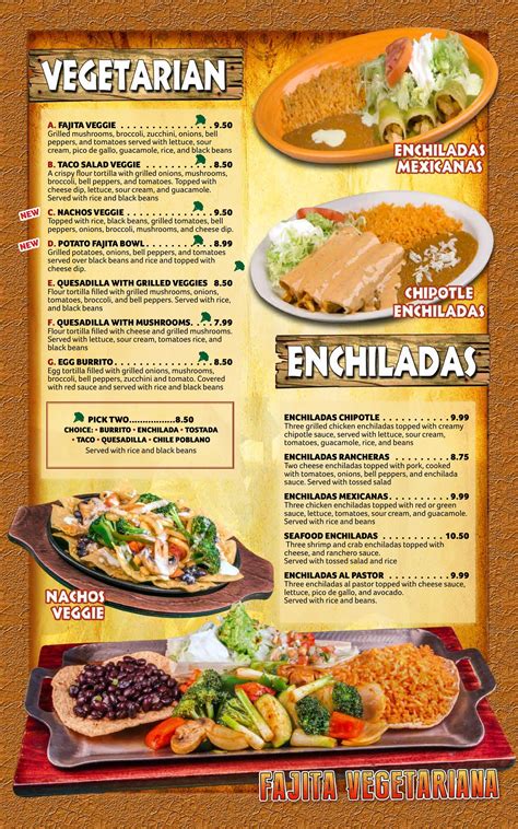 Agave Mexican Restaurant menu in Mt Vernon, Illinois, USA