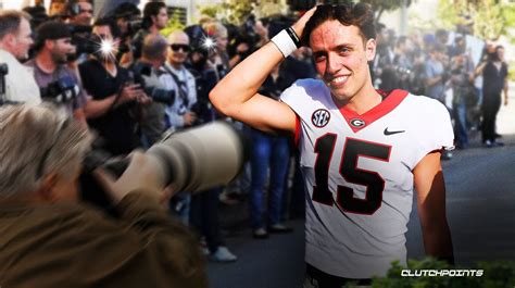 Georgia football's Carson Beck gets 100% real about life as a celebrity