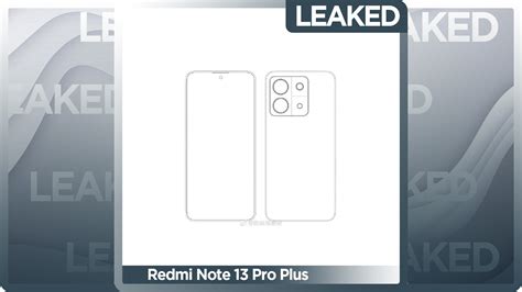 Redmi Note 13 Pro Plus Design Leaked