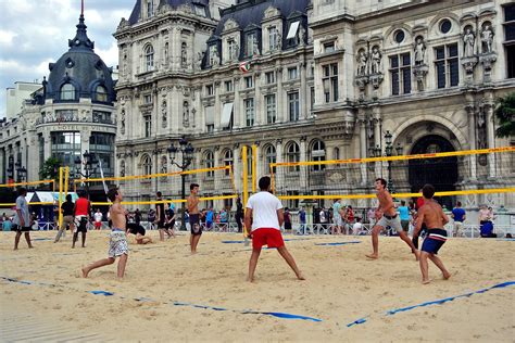 Volleyball,beach volleyball,urban,paris,town hall - free image from ...