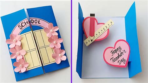 Hand Made Birthday Cards For Teachers - Printable Cards