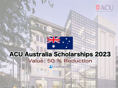 ACU Australia Scholarships 2023