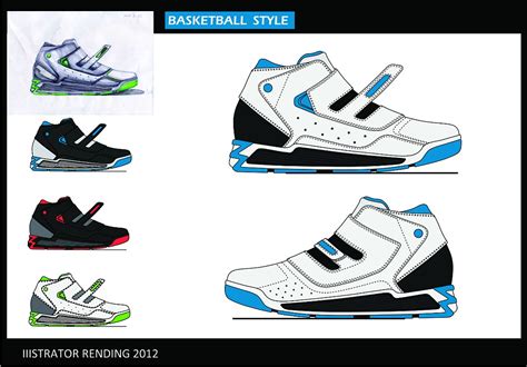 basketball shoes design by titus tian at Coroflot.com