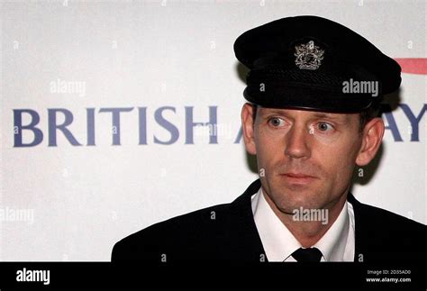 British airways senior first officer john as captain peter burkill hi-res stock photography and ...