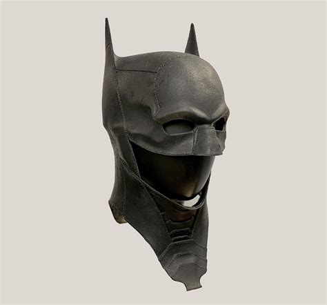 The Batman 2022 Movie Mask Robert Pattinson Cosplay Costume Prop Cowl ...