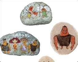 Stone Age Activities for Kids - Earth Paint, Rock Art and MORE!