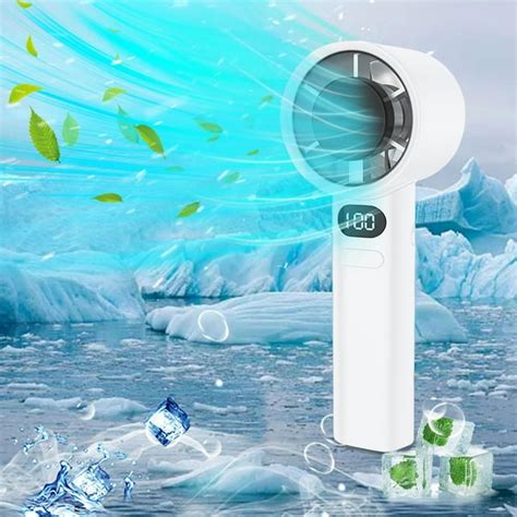 Variable Speed Handheld Fan High Wind Power Silent Turbine Mini ...