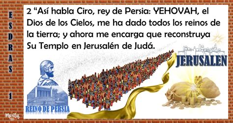 Esdras Capítulo 1 - Mosqueteros de Yehovah