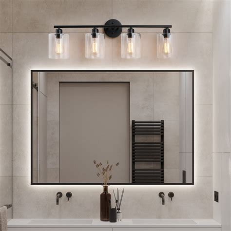 Buy WishStern 4-Lights Bathroom Vanity Lights Fixtures Over Mirror ...