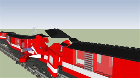 Lego Train Crash | 3D Warehouse