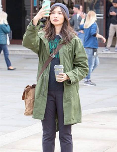 The Eternals Sersi Coat | Gemma Chan - Hleatherjackets