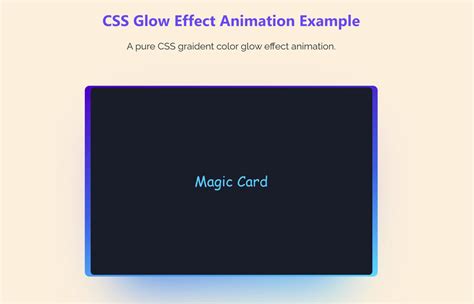 Awesome CSS Glow Effect Animation | Glowing Text