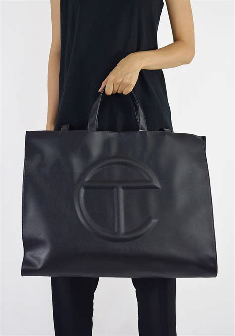 TELFAR TF-01-L SHOPPING BAG LARGE BLACK 2019FW-DOSHABURI Online Shop