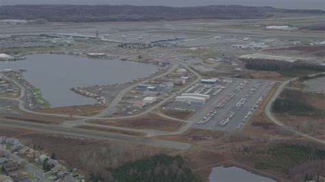 Ted Stevens Anchorage International Airport, Alaska Aerial Stock ...