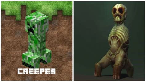 Minecraft Creeper In Real Life (characters, mobs) | Милые рисунки, Зомби, Оборотни