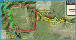 Silver Falls Hiking Trail Map - TravelsFinders.Com