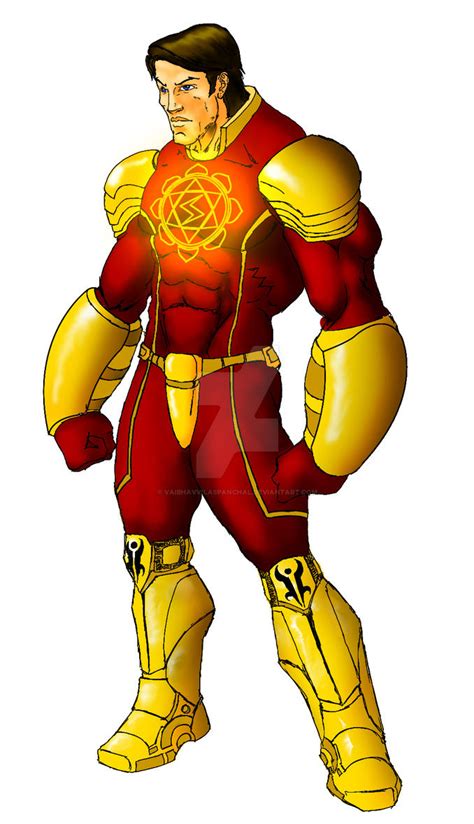 Shaktimaan coloured by VaibhavVilasPanchal on DeviantArt